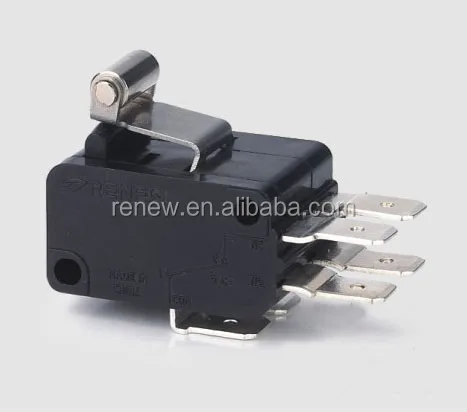 RV-165S-1C5-2 мгновенного действия, 6 pins, двухполюсный двойной микро переключатель