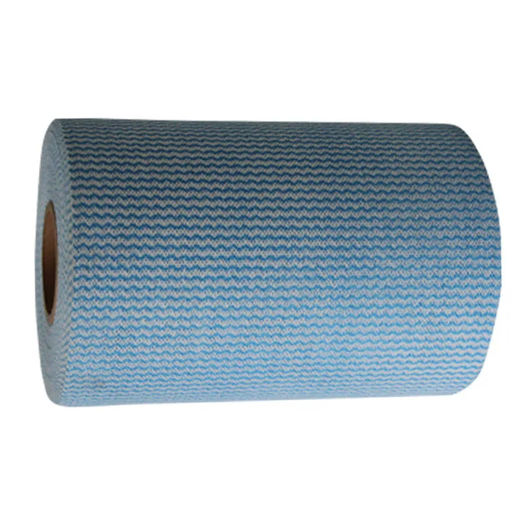 wholesale folded wipes 100% viscose small dot or plain pattern clean spunlace kitchen wipe