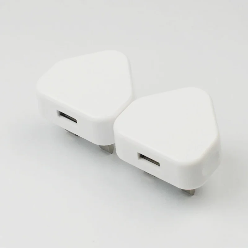 
UK Plug 5V 1A Universal Portable Single USB Wall Charger for Mobile Phone 