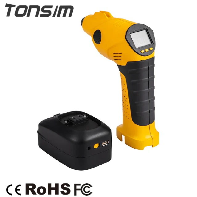 Tonsim давление и 12 в воздушный компрессор TPMS автомобильный беспроводной портативный Электрический