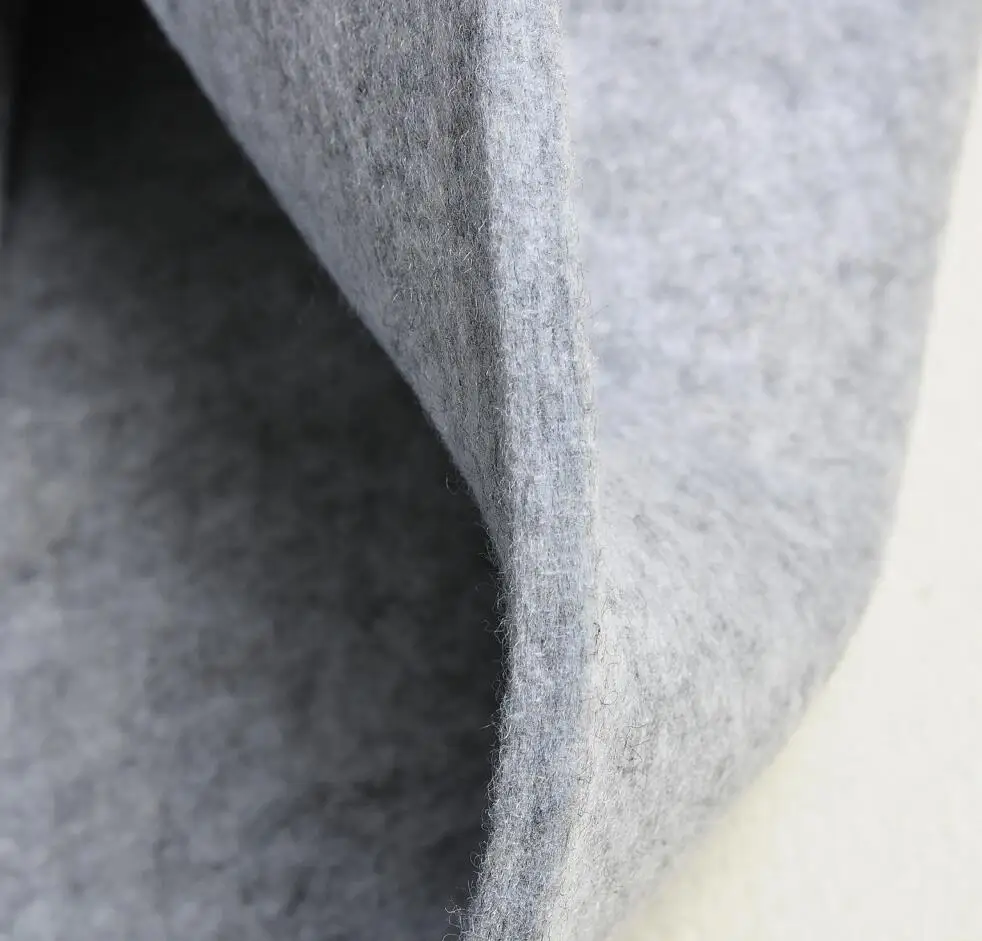 High quality fine white wool felt machine used for sealing felt Australian industrial polishing felt