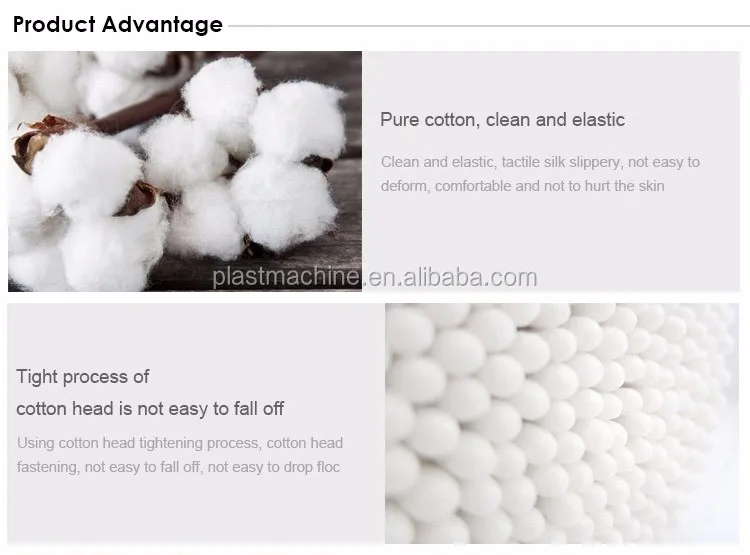 Individual packing sterile cotton swabs
