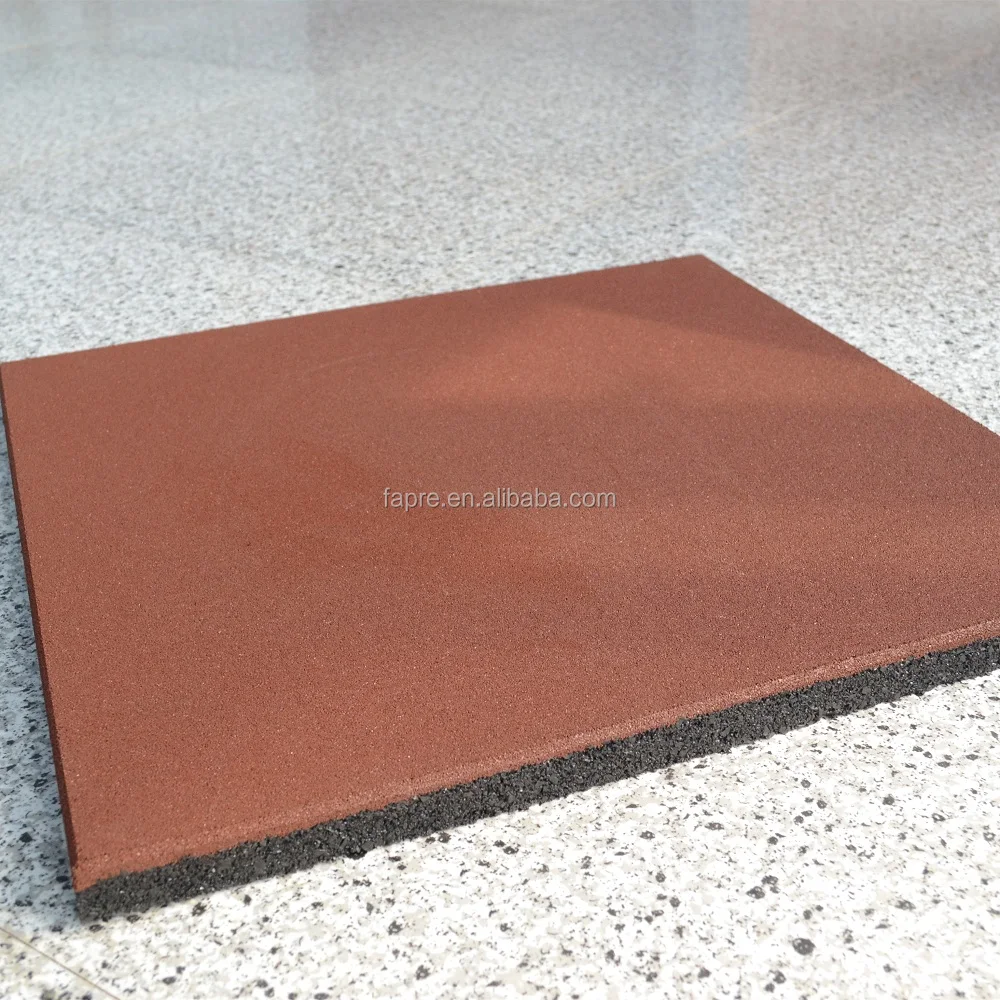 Rubber mat for car parking for outdoor