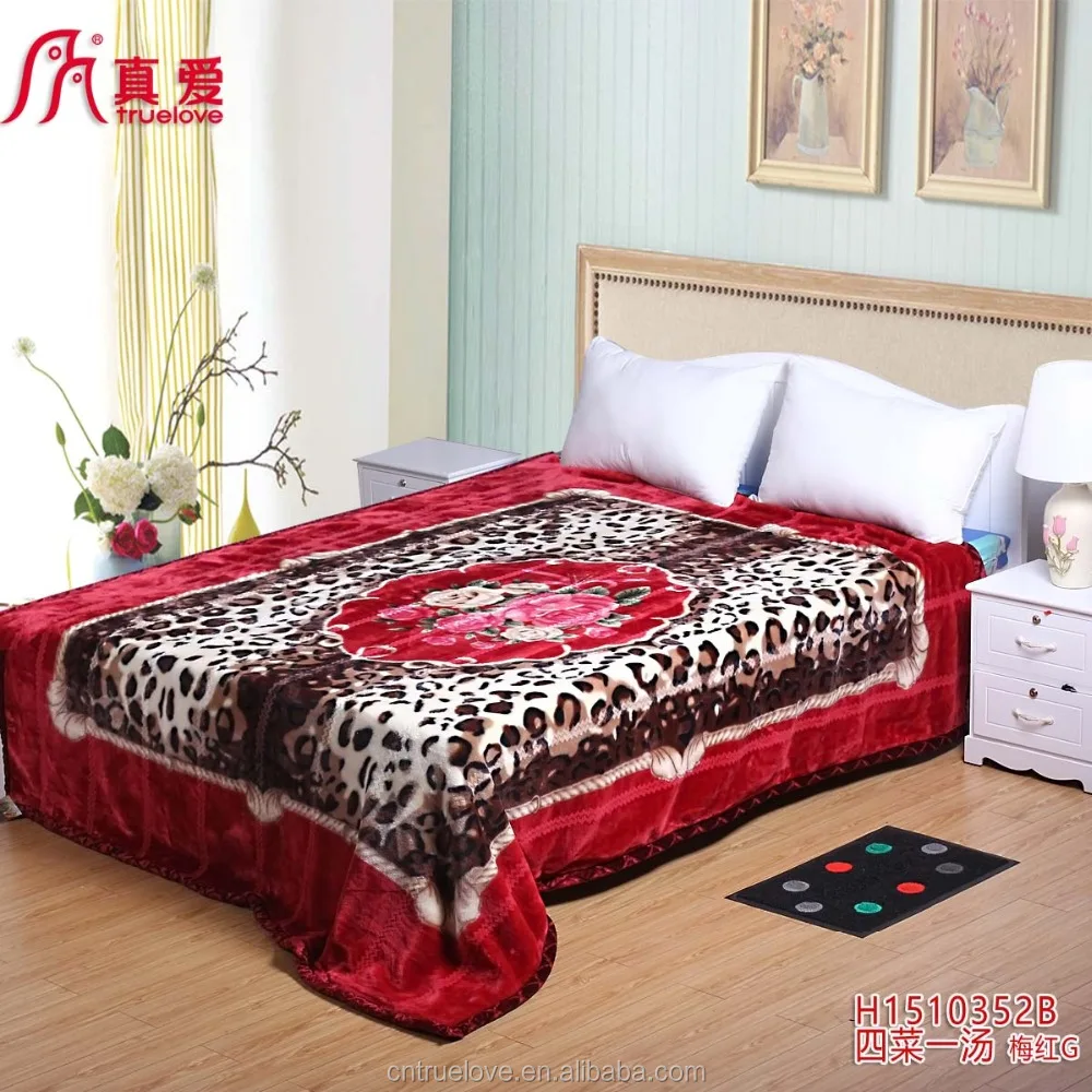 rachel blanket style korea 2-ply blanket