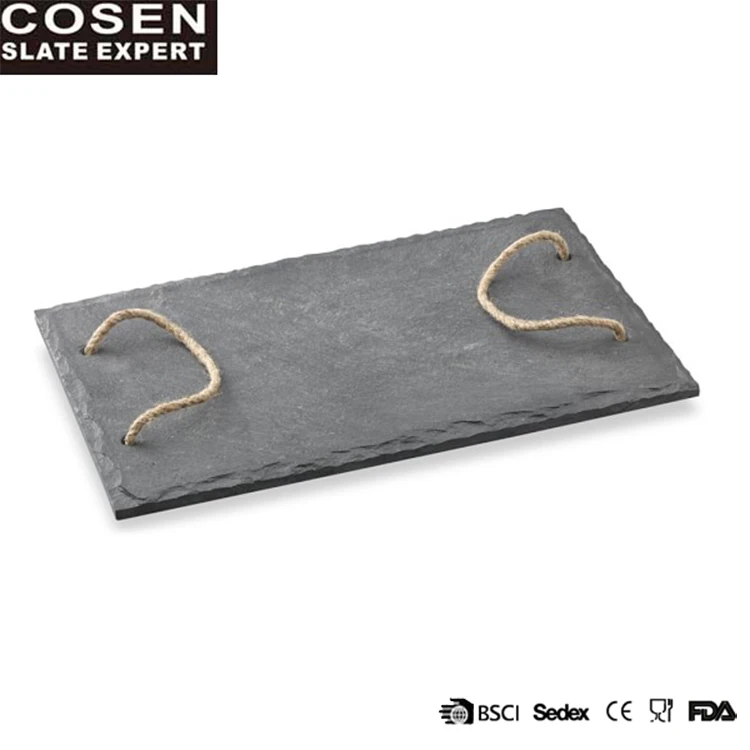 New Product Fashionable Stone Slate Turkish Tea Tray