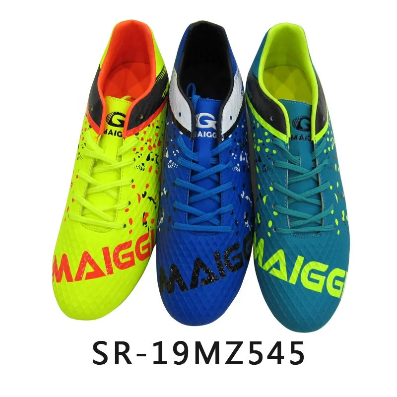
Wholesale Custom Logo OEM New Style Men Spike Soccer Shoes With Cheap Price 