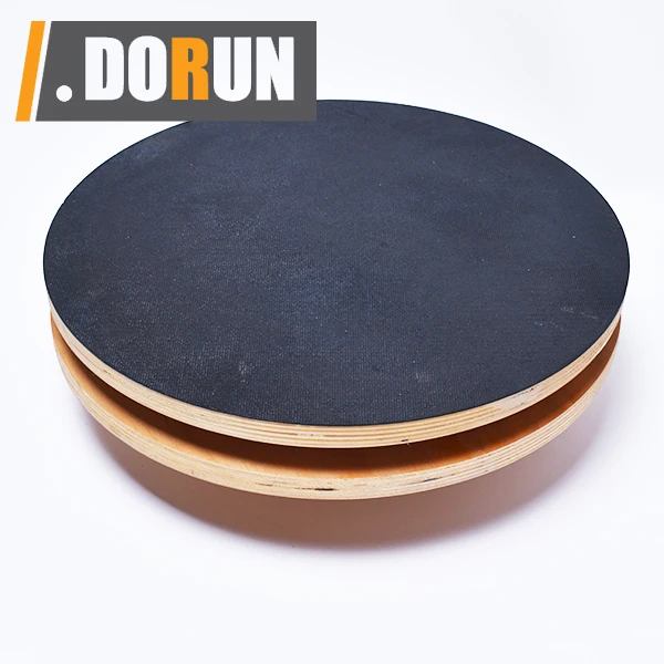 2 in 1 Funny Function Twister Wobble Training Black Round Balance Board with Figure Trimmer  for figure skating Training