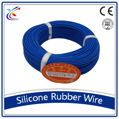 Силиконовая резиновая изоляция плоская проволока, кабель питания