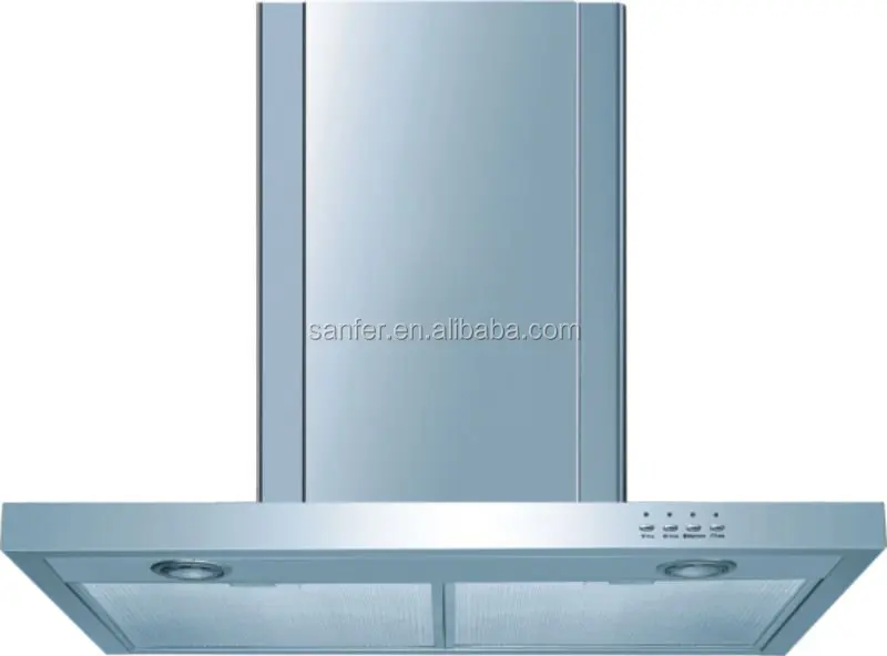 SANFER 3 Layers Baffle Filters Cooker Chimney Hood