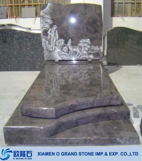 customize tombstone design and prices, muslim granite tombstone