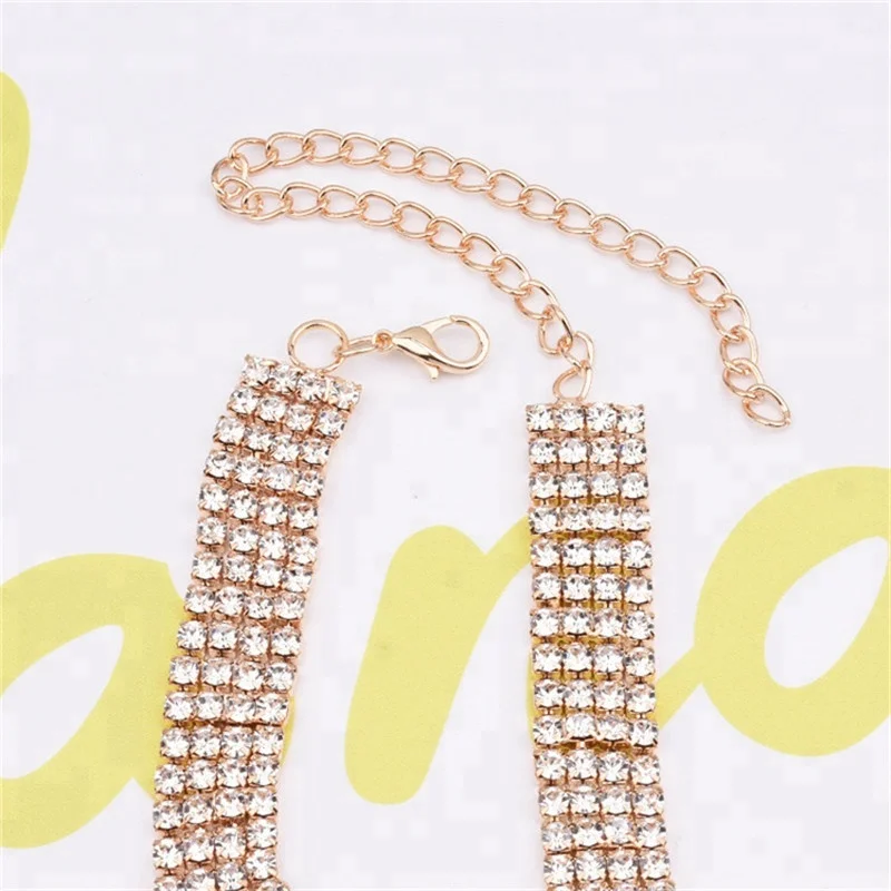 factory diamonds stylish fake gold thailand jewelry set