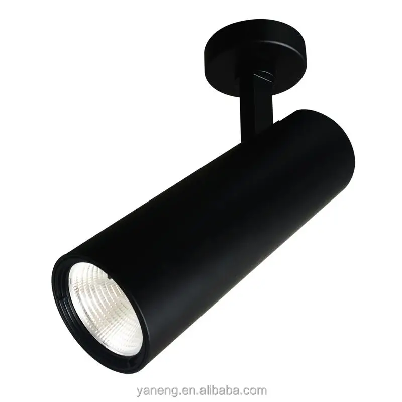 
Zoom Led Spotlight Cob 3000K 4000K 6000K Spot Led Light Surface Mounted Museum Cabinets Clothing Lighting 110V 220V 