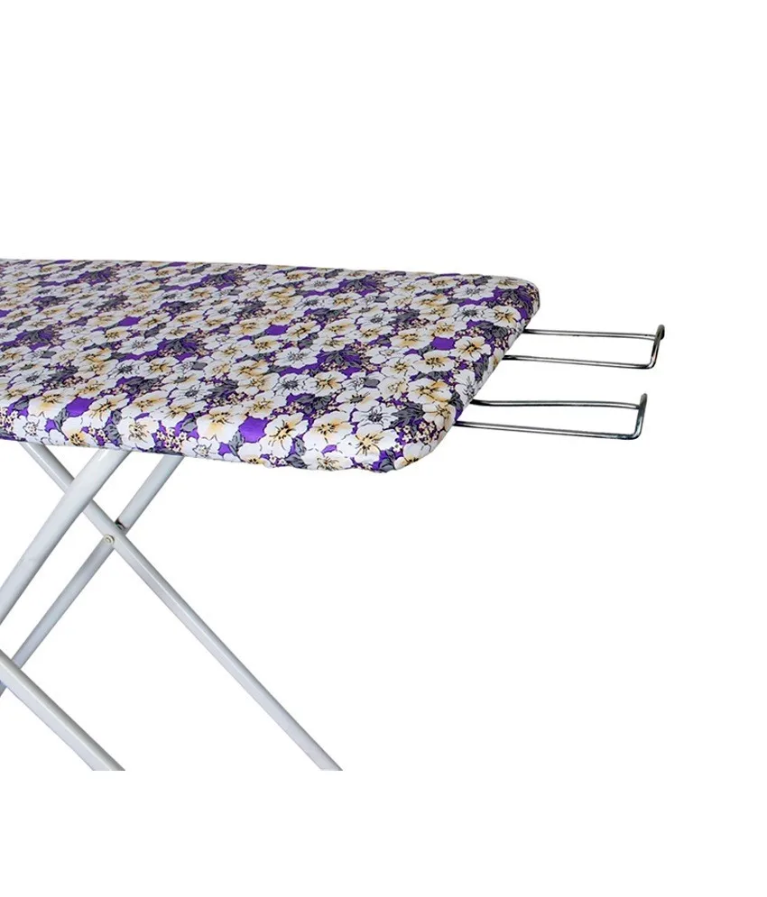 Foldable Big size wood ironing board with fire resistant cover