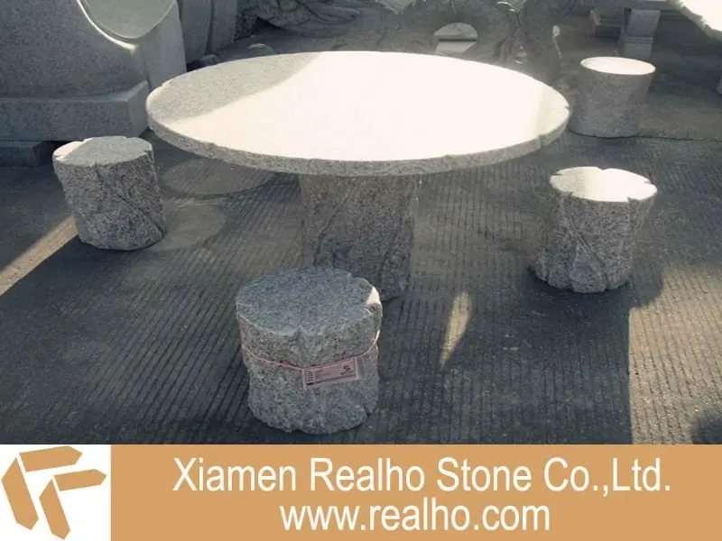 Cheap Garden Stone Granite Tables and Chairs
