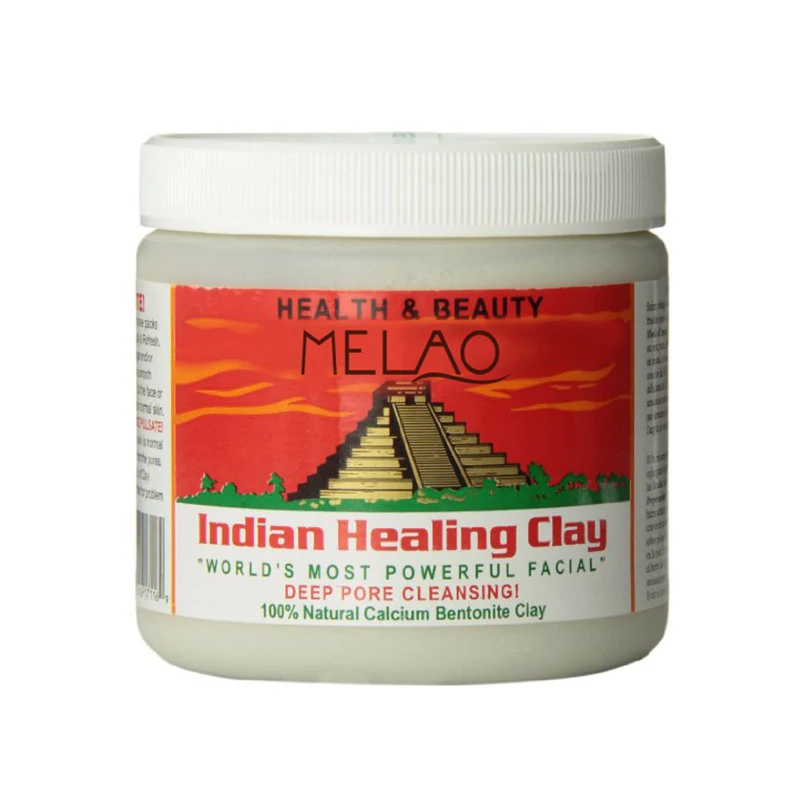 Лечебная глина MELAO для глубокого очищения пор 1 фунт