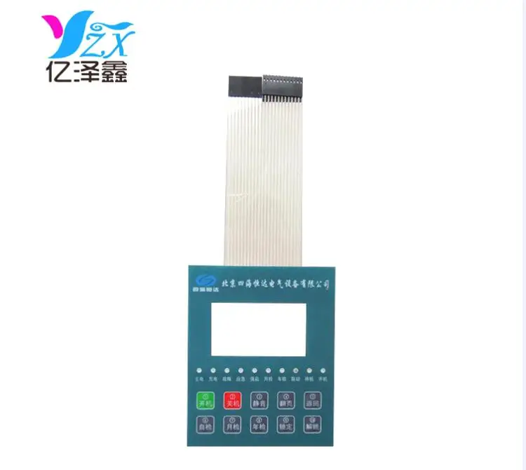 2023 OEM custom made membrane switch panel sticker rubber dome switch keyboard manufacturer
