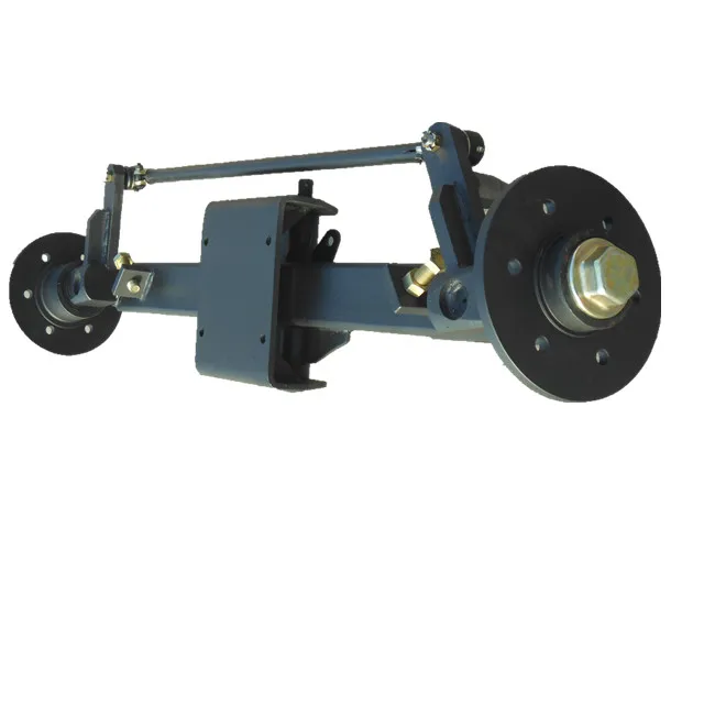 rear trailer bpw self-steering axle