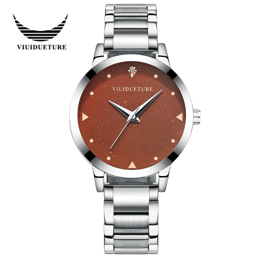 Beautiful women pretty wrist stainless steel perfect watch Japan movement Quartz Watches