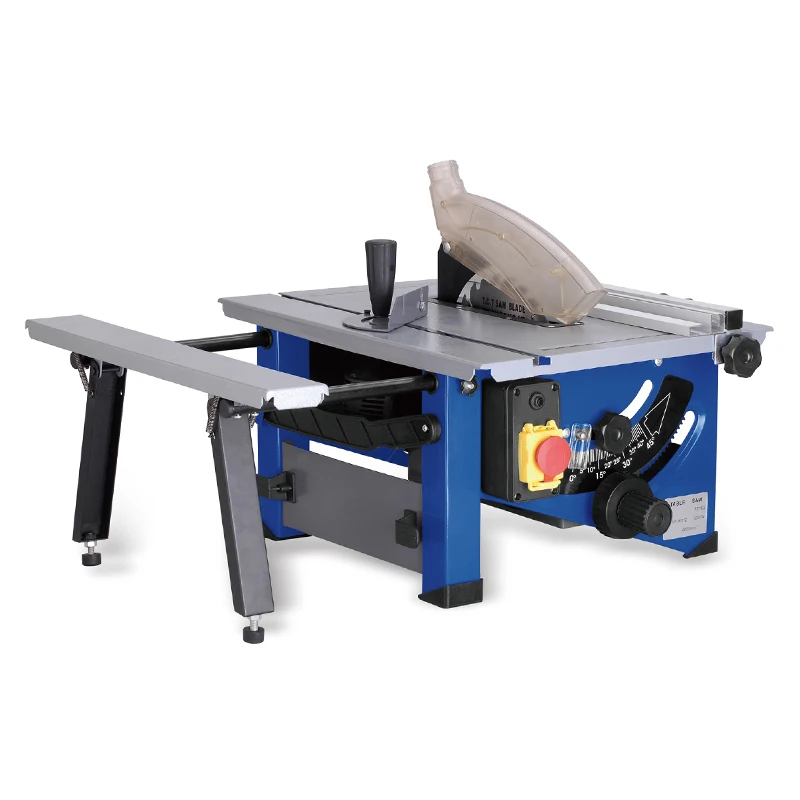 
4800r/min Sliding woodworking table saw 210mm woodworking DIY chainsaw, rounded corner adjustable miter saw 