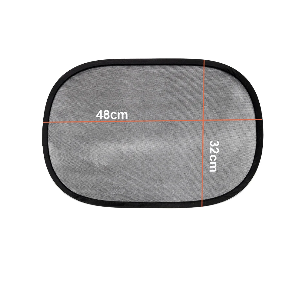 Amazon	BEST Choice 48x32cm 60gsm Static car side window sunshade Cling Nylon Mesh for Baby