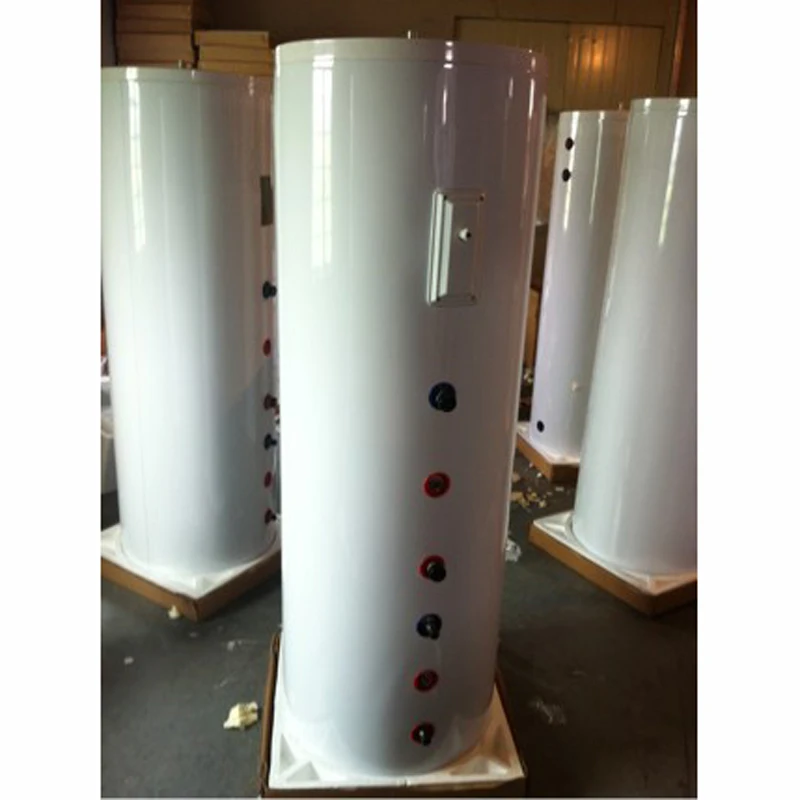 Factory hot sale dual tanks solar water heater Pressure Tank 100-1000L with coil and without