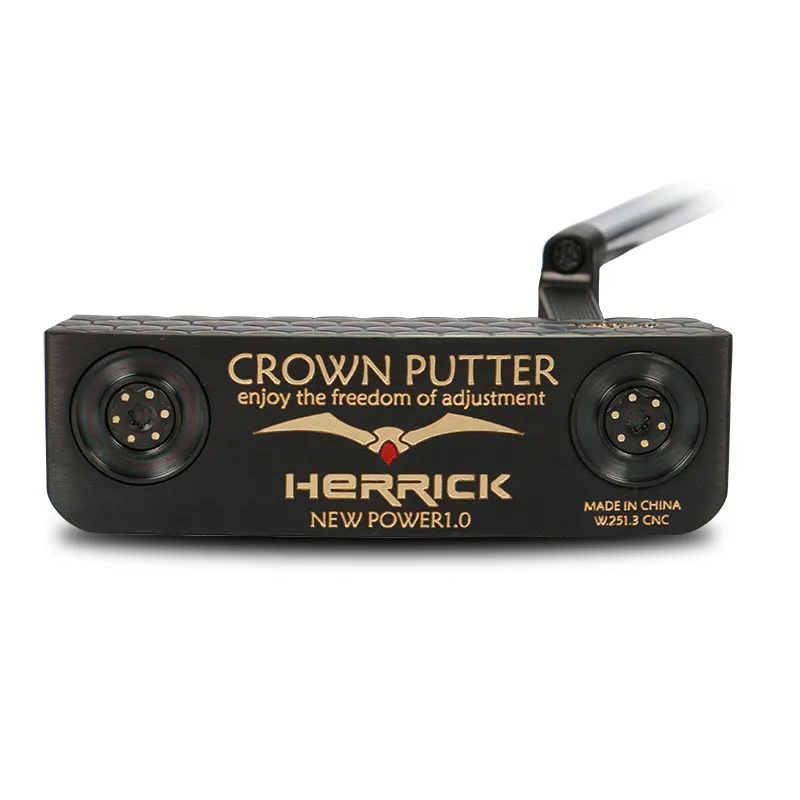 Новый дизайн, клюшки для гольфа, мужские клюшки, свободный Регулируемый Вес с черным стержнем из нержавеющей стали, клюшки для гольфа