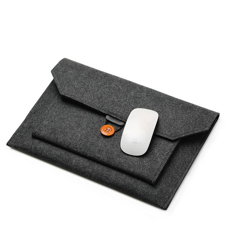hot selling wool felt high quality computer bag laptop sleeve