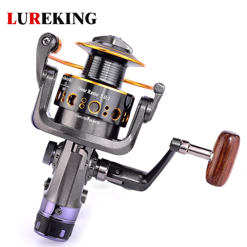 Lureking In Stock Durable 3000 6000 Series Catfish Jigging Pesca Reel