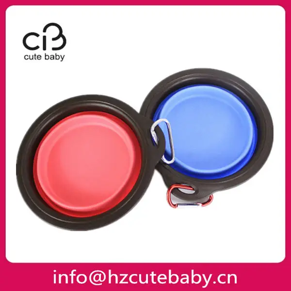 easy to take outdoor folding dog bowls