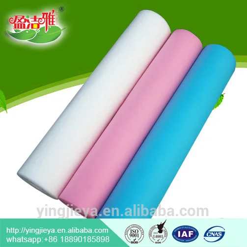 china factory directly sell eco-friendly disposable nonwoven bed sheet roll