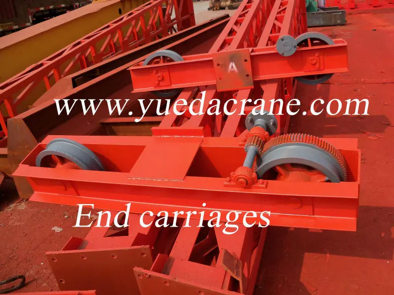 1 ton to 10 ton SL Model Single Girder Manual Drive Bridge Crane