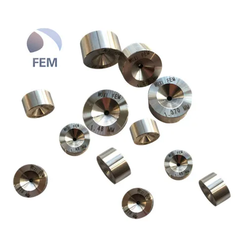 PCD wire drawing compaction dies