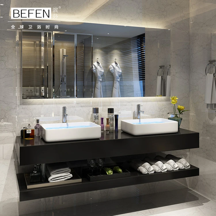 Дорогой индивидуальный дизайн, полный комплект, настенный шкаф для ванной комнаты, современный шкаф для ванной комнаты