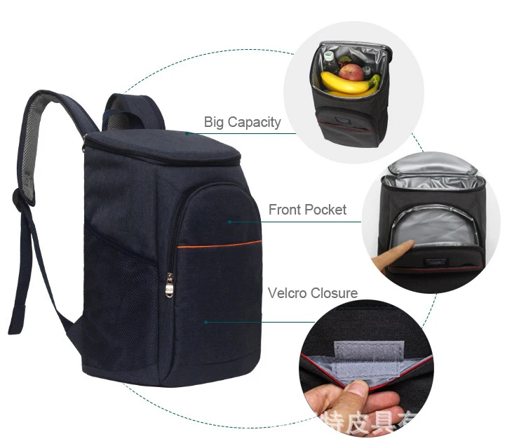 Портативный охлаждающий рюкзак 25 л изолированная сумка-тоут сумка-холодильник для пикника