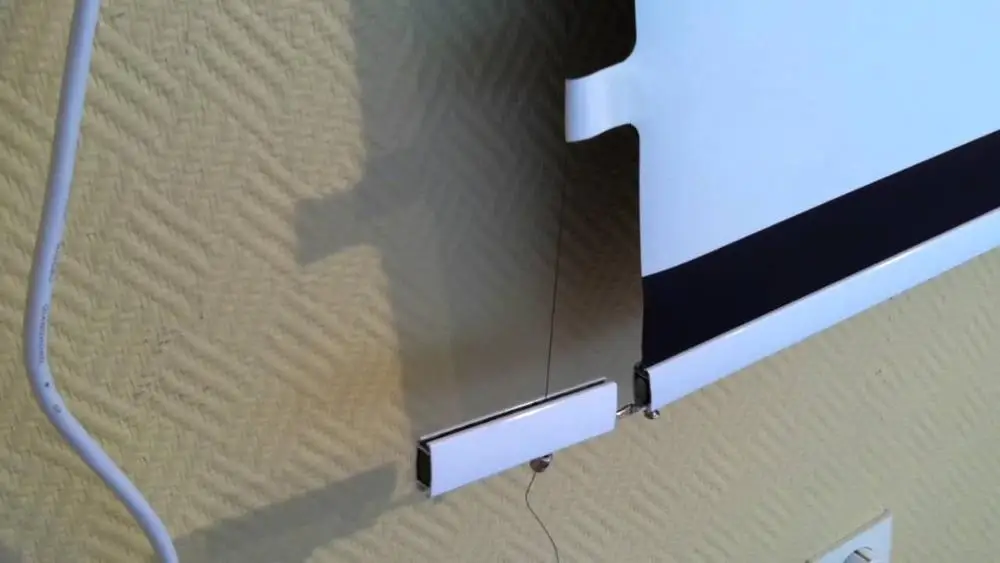 Automatic Pull Down Projector Screen 100 Inch 4:3 Electric Tab Tension Projetion Screen For Home Cinema