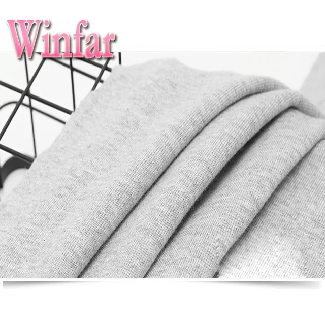 Winfar Textile Soft Touch Polyester Rayon French Terry Fabric For Women Tank Tops