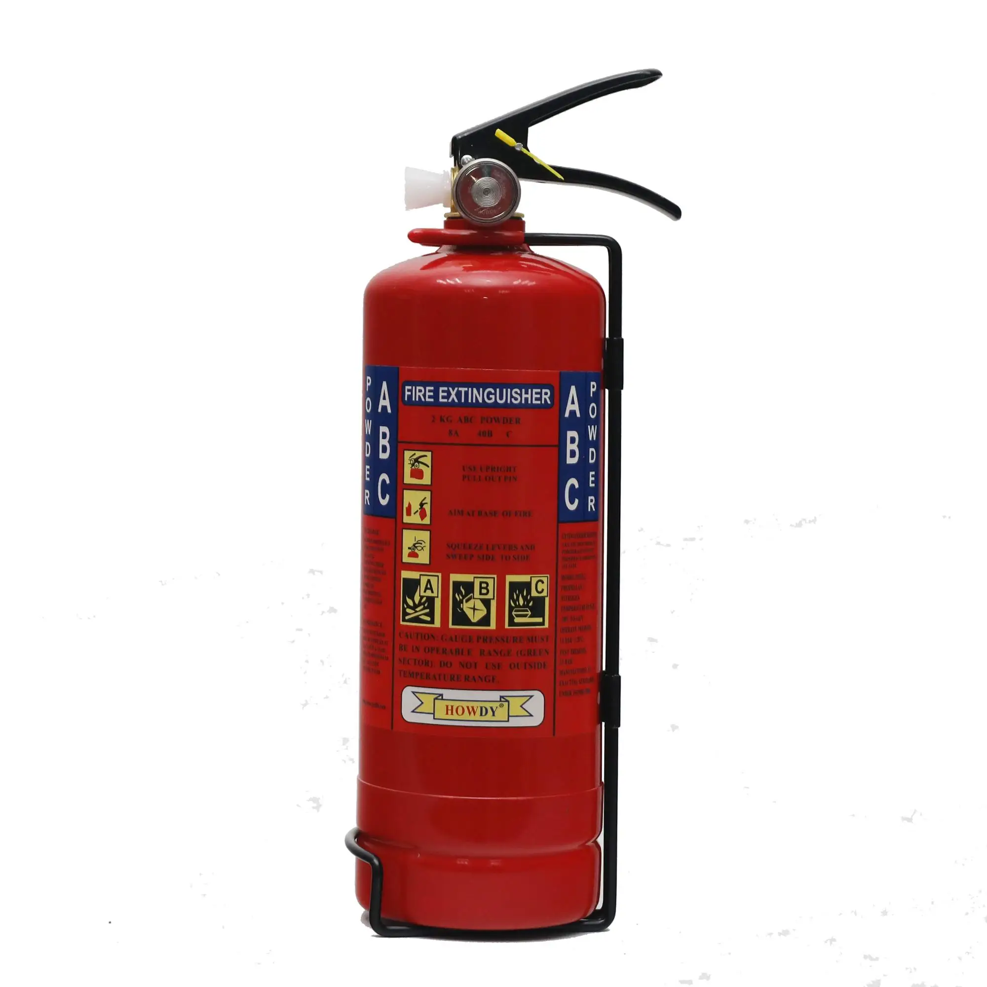 2018 hot selling with wall bracket kidde mini portable 2kg dcp fire extinguisher