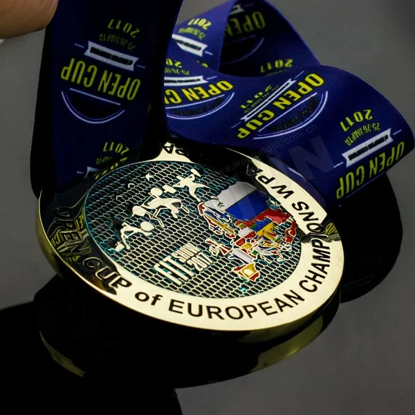 Производитель медалей на заказ спортивная медаль для тяжелой