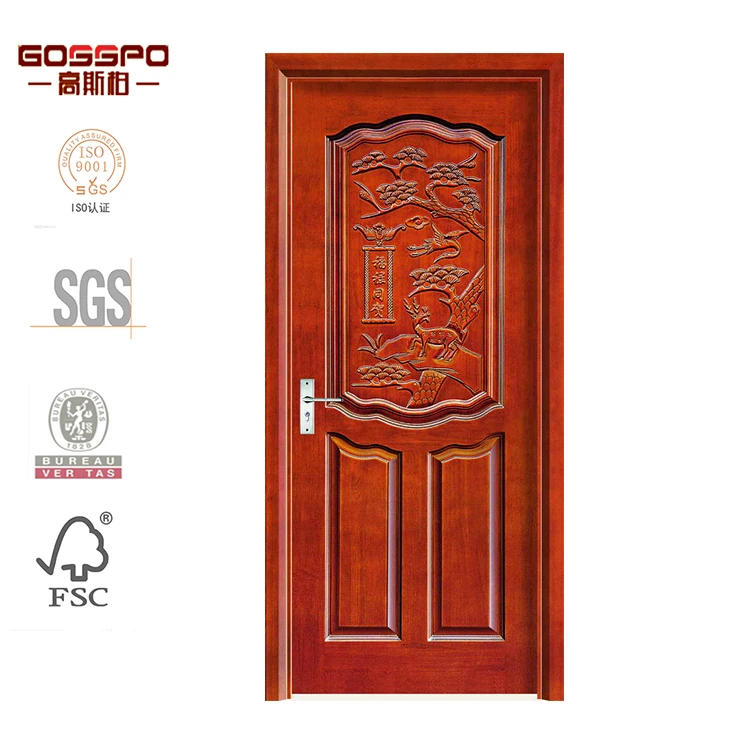
solid wood interior for sale pakistani door classic type solid wood interior door 