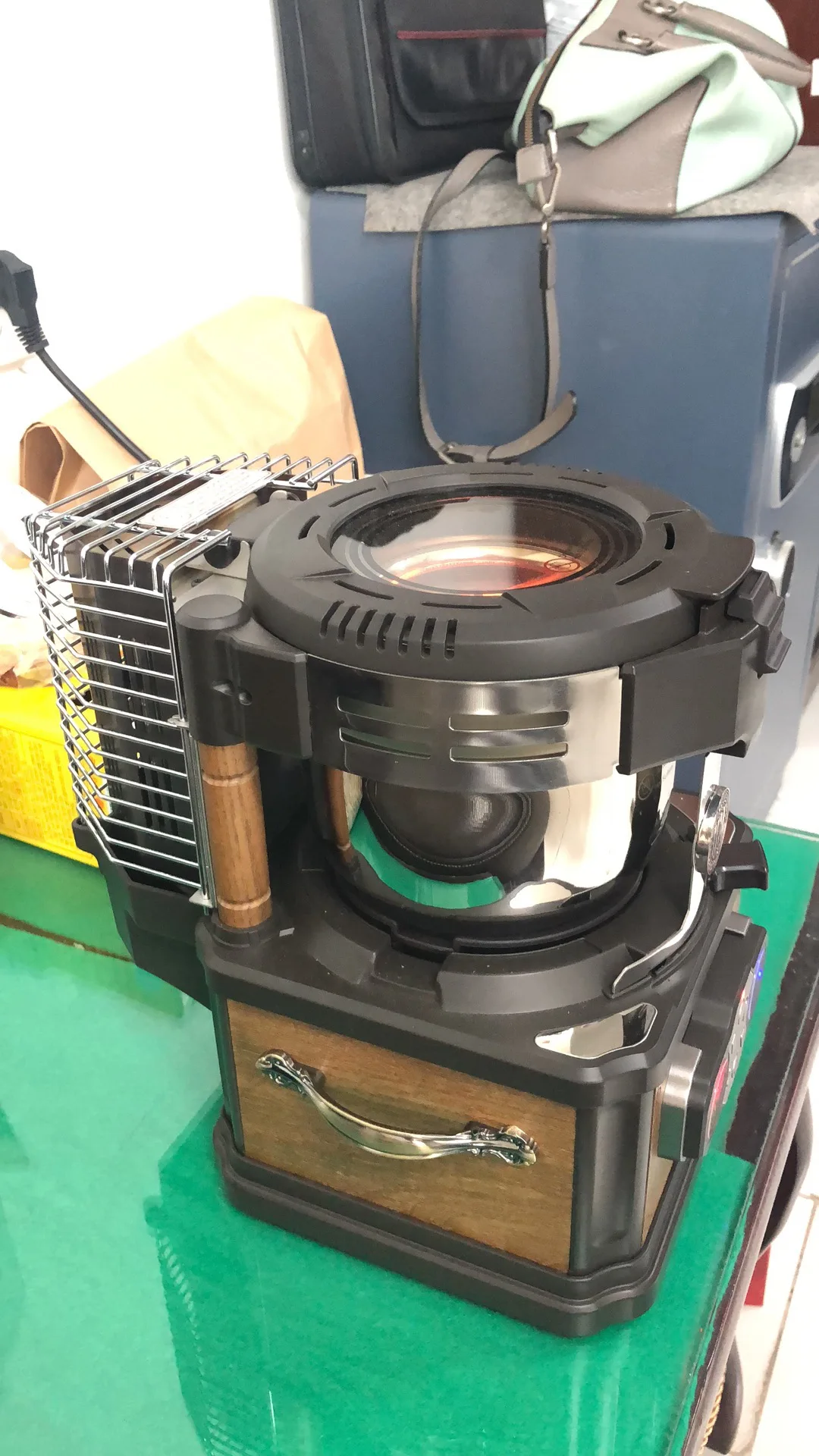 High quality small gas coffee roaster mini machine