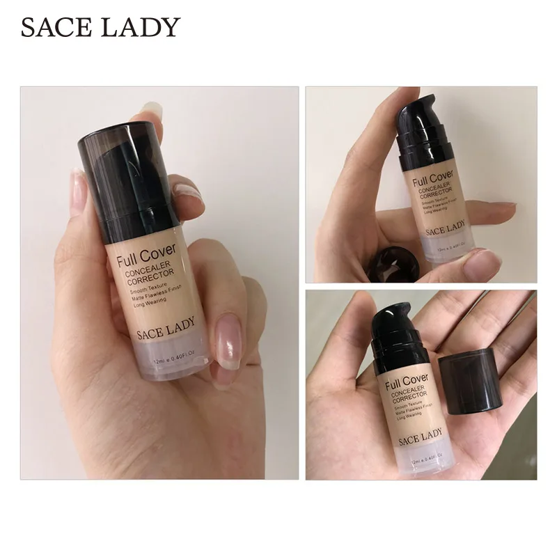
Face Makeup Foundation Concealer Cream Liquid Corrector Waterproof Base Make Up For Eye Dark Circles Facial Cosmetic 