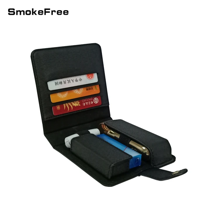 
Hot selling skin pouch leather protector case for use with IQOS 3.0 cover 