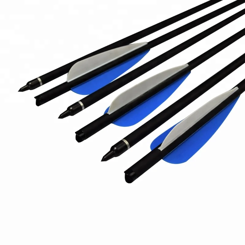 Стекловолокна стрелка с Луны НОК для стрельба из лука лучшие охотничий арбалет стрела