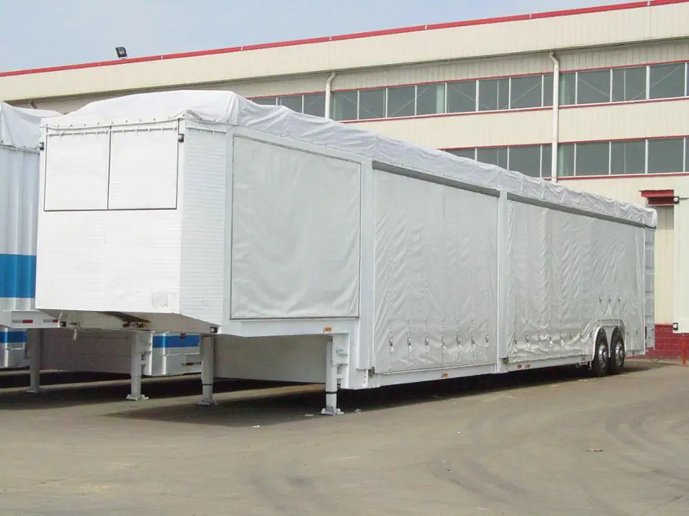 6-12 Units Cdv, MPV, SUV,  Hydraulic Van Double Deck CAR  Carrier Semi Trailer
