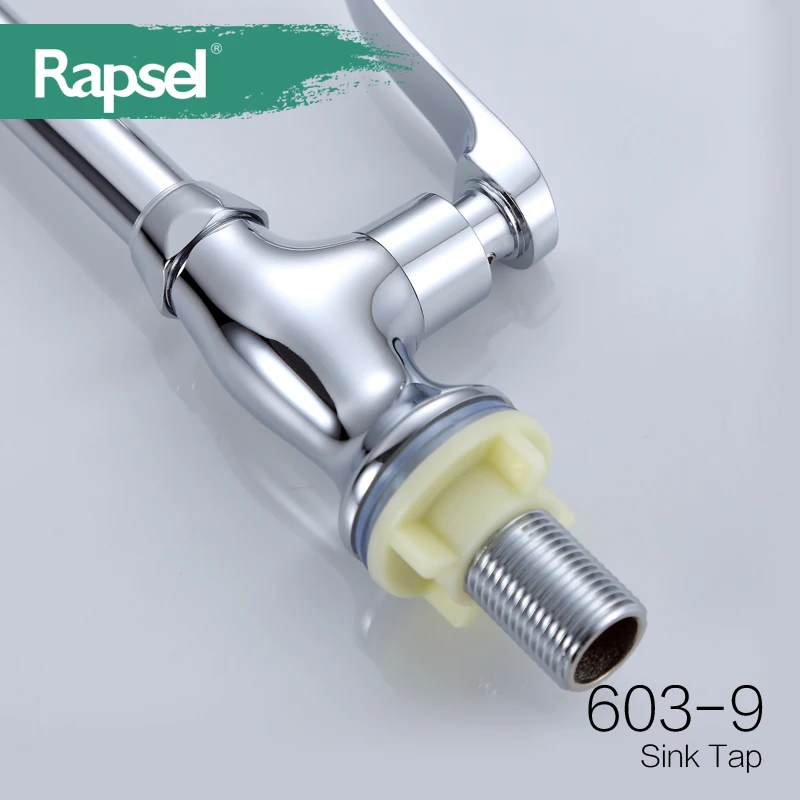 Rapsel High Quality Copper Chrome Single Cold Kitchen Tap