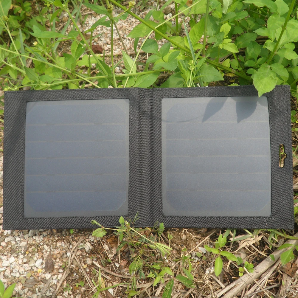 
Universal solar charger panel mobile power bank with bag 