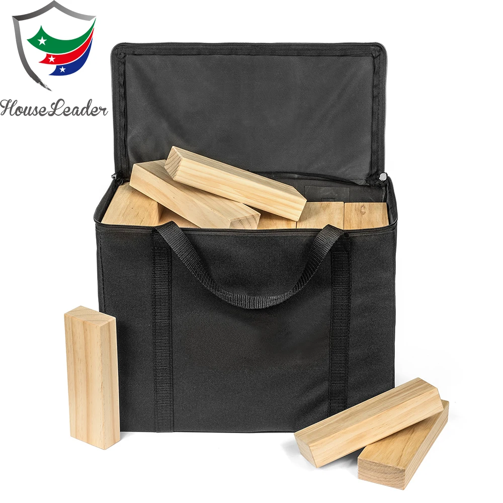 
Large Wood Stacking Outdoor Yard Game Toppling Tumbling Tower Game Set 