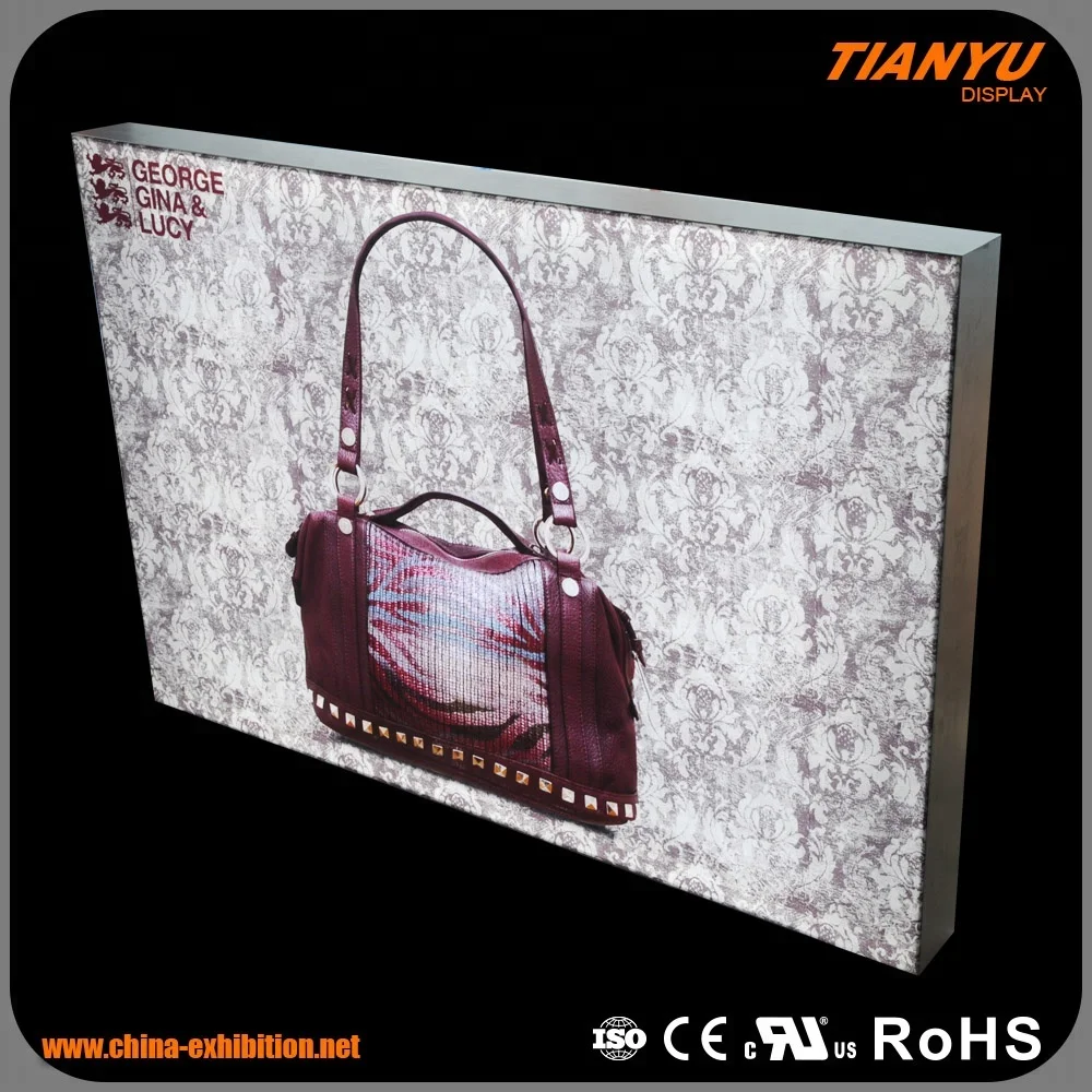 Free Standing Frameless Outdoor LED Fabric Light Box Sign