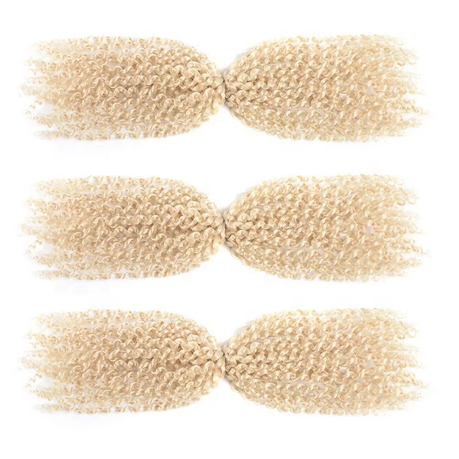18 Inch Crochet Braids Extensions Afro Kinky Braiding Hair Bohemian Jerry Curl Hair Extensions