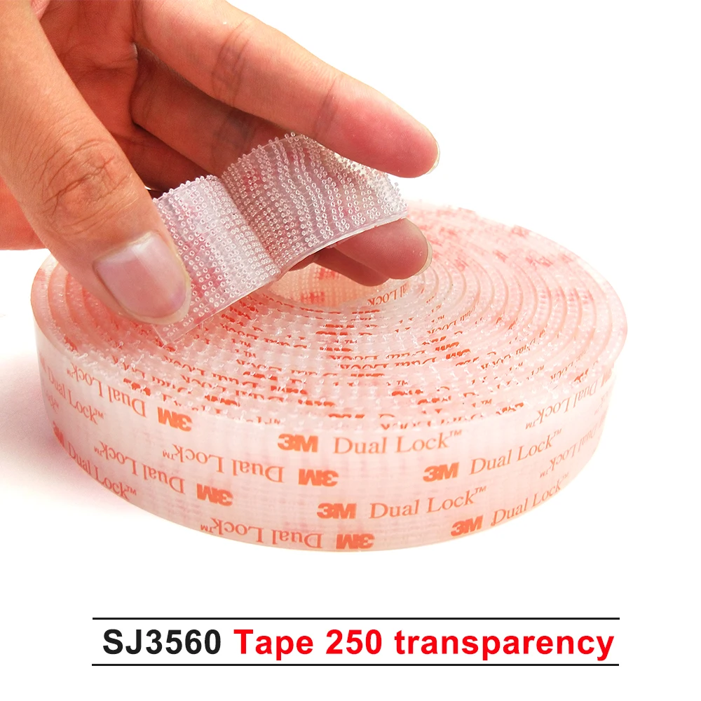 
Genuine 3M SJ3560 Dual Lock Recloseable Fastener Self Acrylic Double Sided Adhesive Tape 3M Hook And Loop Tape 